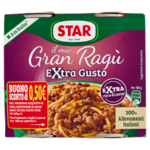 Star Il Mio Gran Ragù Carne Extra Gusto 2 x 180 g