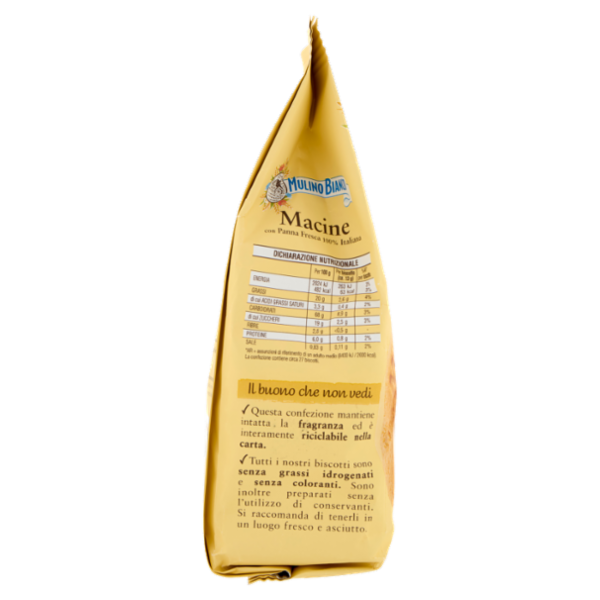Mulino Bianco Macine Biscotti con Panna Fresca 350g
