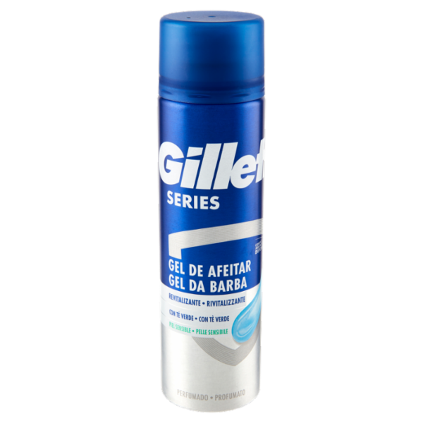 Gillette Series Gel da Barba Rivitalizzante, 200ml