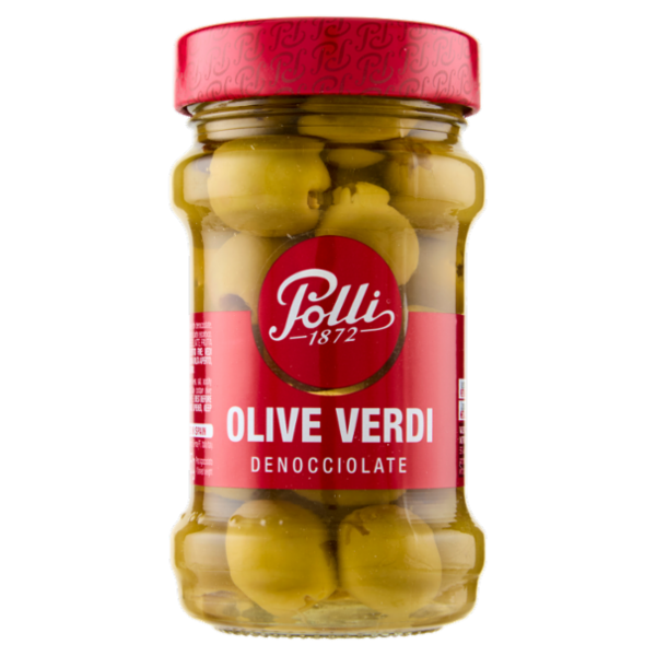 Polli Olive Verdi Denocciolate 195 g