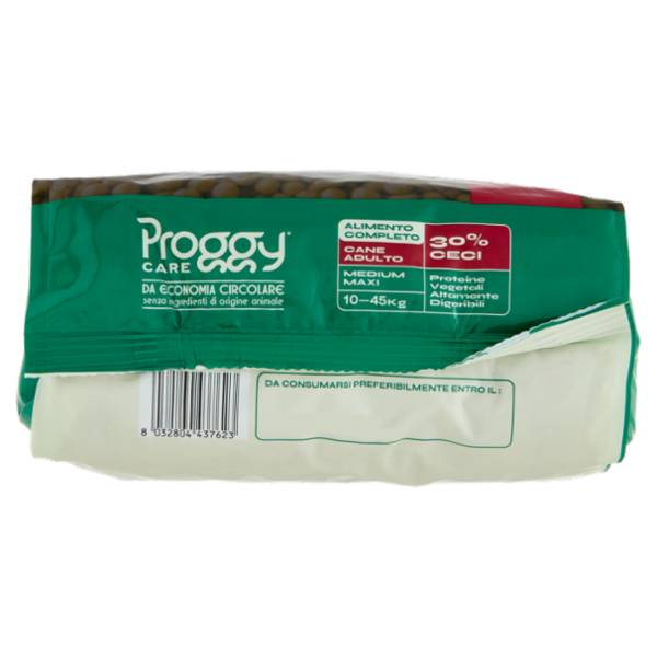 Proggy Care 30% Ceci Alimento Completo Cane Adulto Medium Maxi 10-45Kg 2,2 Kg
