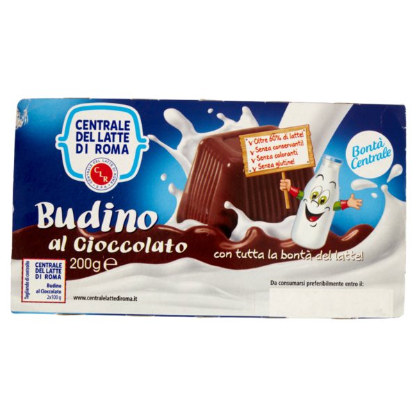 Centrale del Latte di Roma Budino al Cioccolato 2 x 100 g