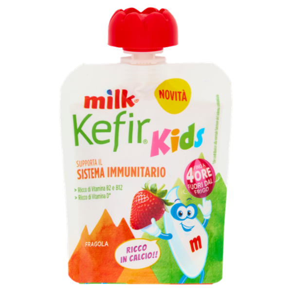 Milk Kefir Kids Fragola 80 g