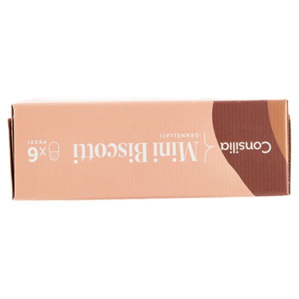 Consilia 6 Minibiscotti Ripieni di Gelato Granellati 320 g