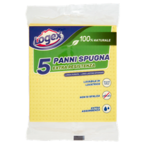 Logex Panni Spugna Extra Resistenza 5 Pz