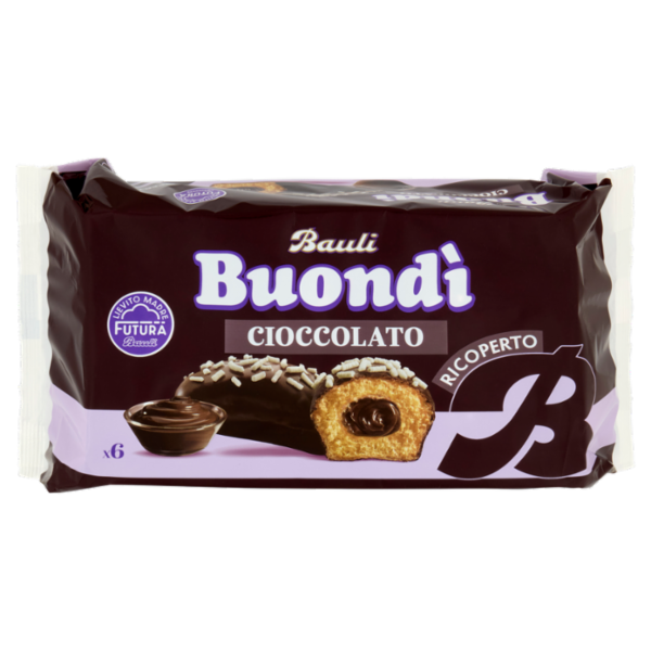 Bauli Buondì Cioccolato Ricoperto 6 x 46 g