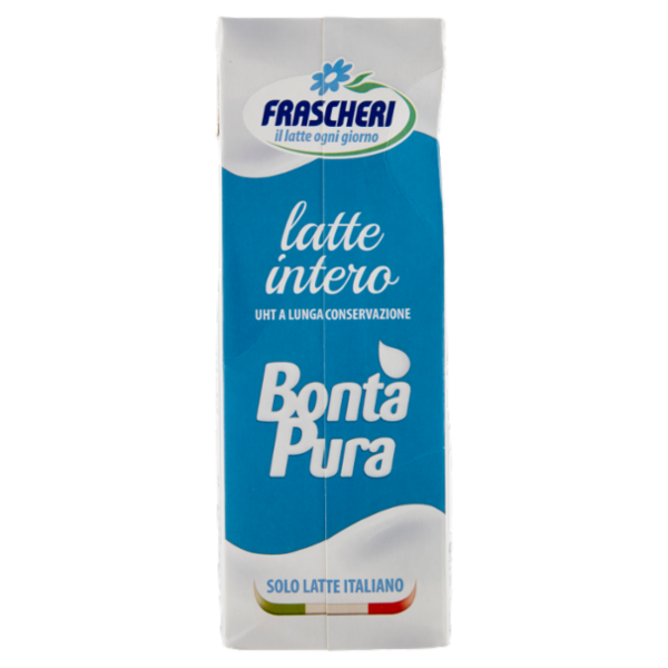 Frascheri latte intero UHT a Lunga Conservazione Bontà Pura 1000 ml