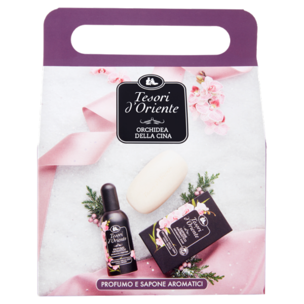 Tesori d'Oriente Orchidea della Cina Profumo Aromatico 100 ml + Sapone Aromatico 125 g