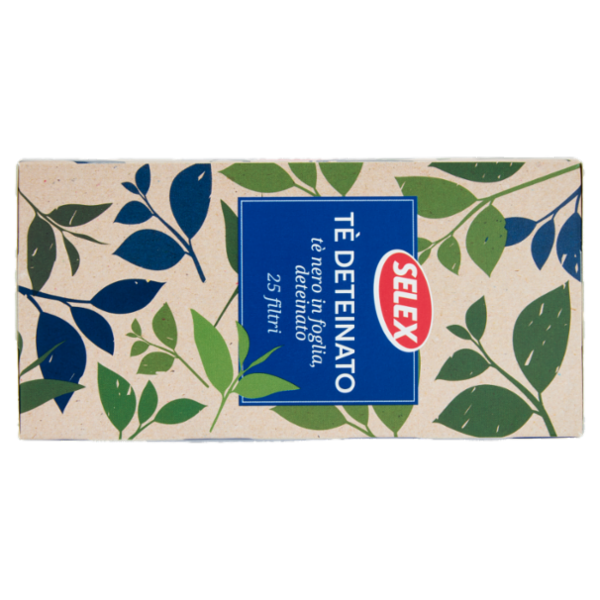 Selex Tè Deteinato Selex 25 filtri 40 g