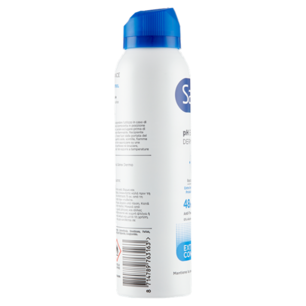 Sanex deodorante spray pH Balance Dermo Extra Control 48h 150 ml