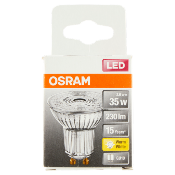 Osram Led Star PAR16 35 36° Warm White 2.6 W GU10