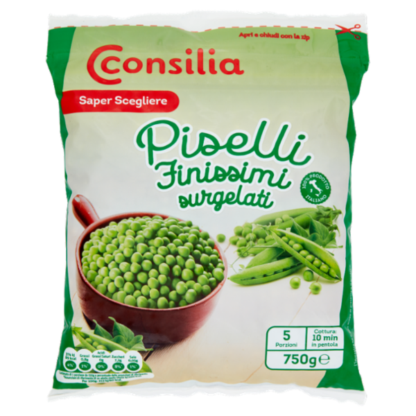 Consilia Piselli Finissimi Surgelati 750 g