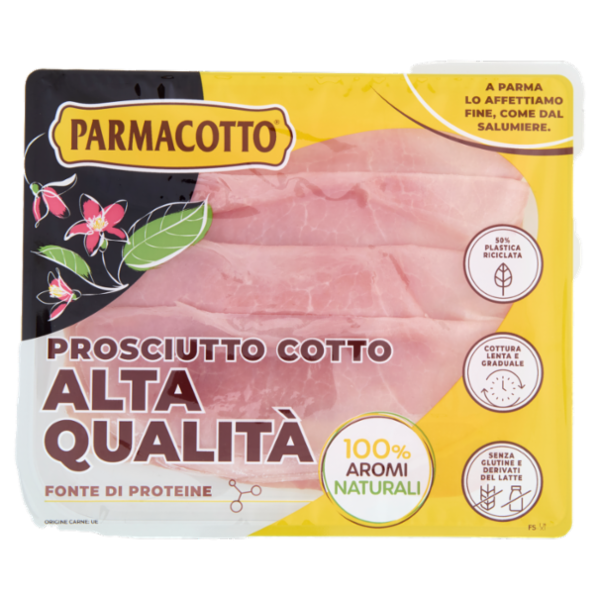 Parmacotto Prosciutto Cotto Alta Qualità 100 g