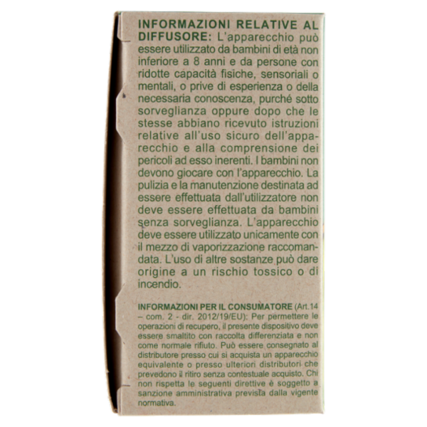 VAPE Elettroemanatore Piastrine Verdessenza + 6 Ricariche