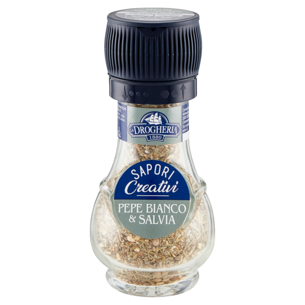 La Drogheria 1880 Sapori Creativi Pepe Bianco & Salvia 40 g