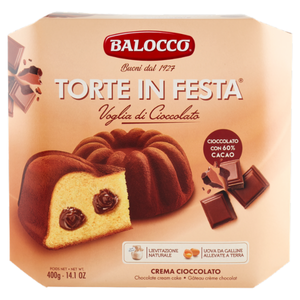 Balocco Torte in Festa Voglia di Cioccolato 400 g