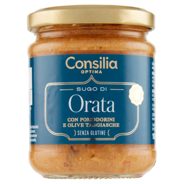 Consilia Optima Sugo di Orata con Pomodorini e Olive Taggiasche 180 g