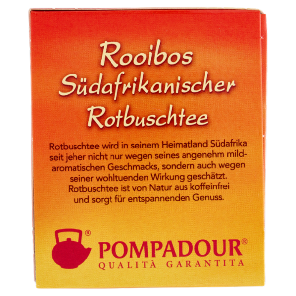 Pompadour Rooibos Infuso Rosso 20 x 1,75 g