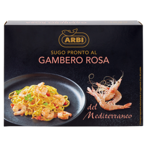 Arbi Sugo Pronto al Gambero Rosa del Mediterraneo 250 g