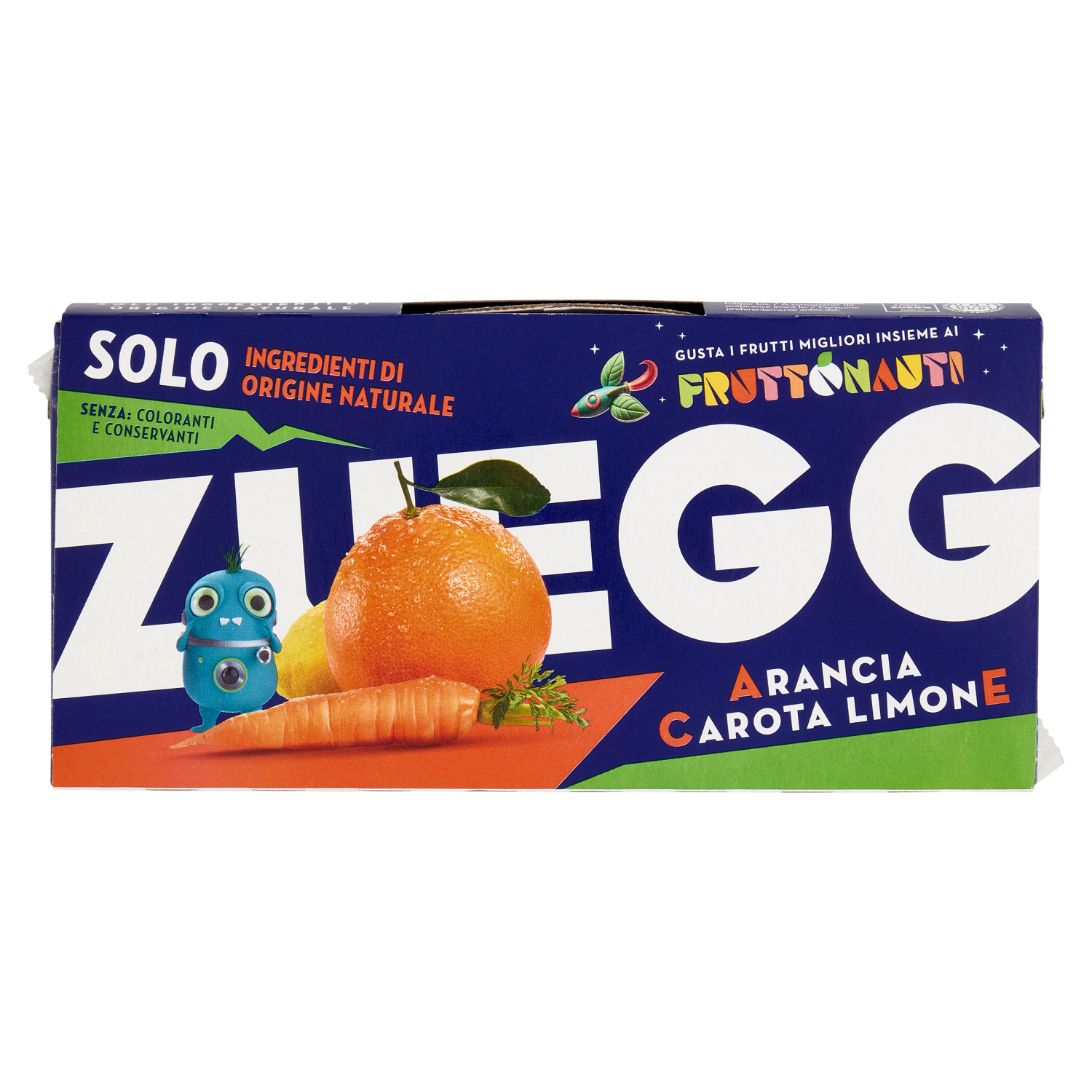 Zuegg Arancia Carota Limone 3 x 200 Ml