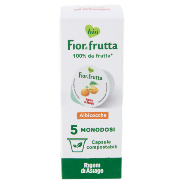 Rigoni di Asiago Fiordifrutta Albicocche bio 5 x 20 g