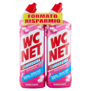 WC Net Candeggina Gel Profumata Flower Fresh 2 x 800 Ml