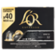 L'Or Espresso Onyx 12- 40 Capsule Caffè Compatibili con Macchine Nespresso*® Original 208g