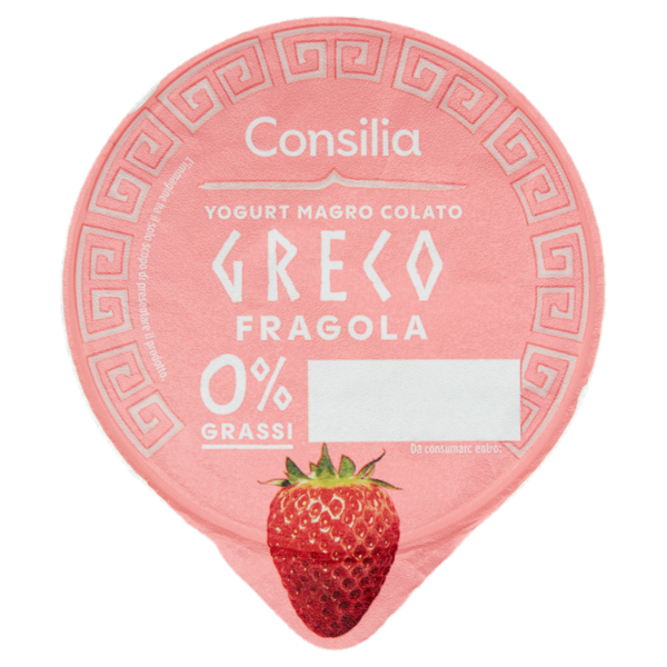 Consilia Yogurt Greco Magro Fragola 150 g