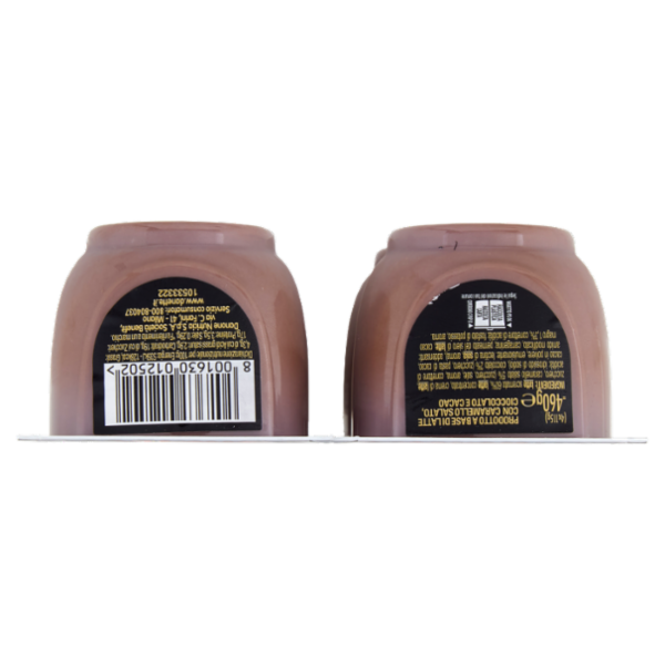 DANETTE Mars, Budino con Caramello Salato, Cioccolato e Cacao, 4x115g