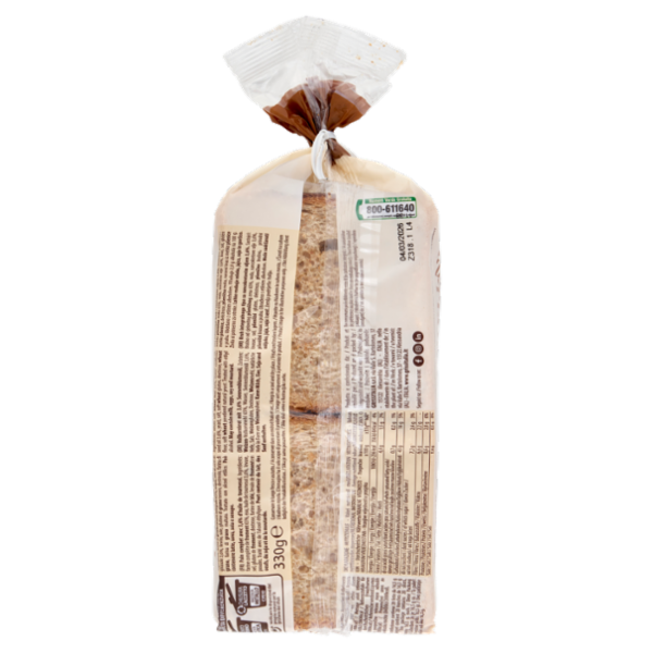 il Buon Pane il Pancarrè Integrale 330 g