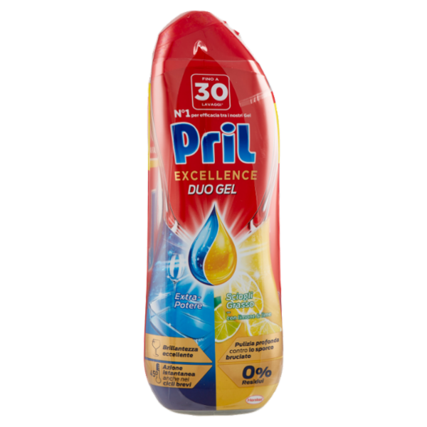 PRIL Excellence Duo Gel Limone 3x540ml