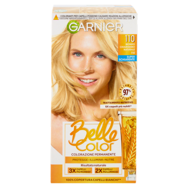 Garnier Belle Color Colorazione Permanente 110 Biondo Chiarissimo Naturale