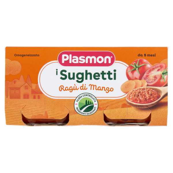 Plasmon i Sughetti Ragù di Manzo 2 x 80 g