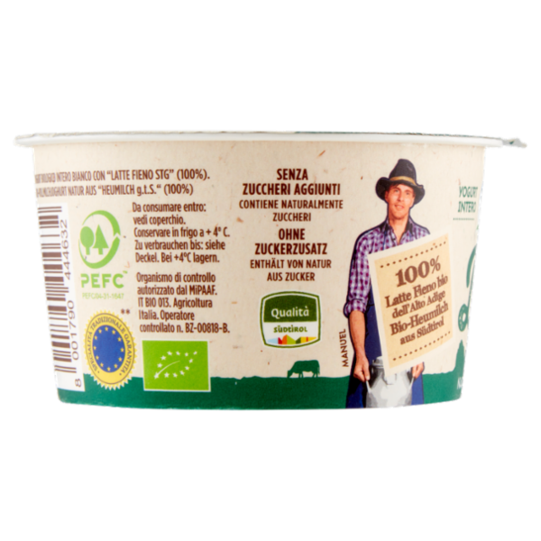 mila Bio Yogurt Intero Bianco 150 g