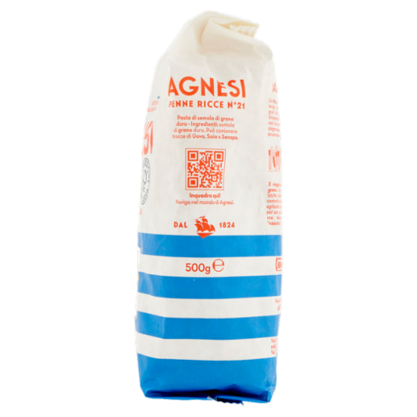Agnesi Penne Ricce N° 21 500 g