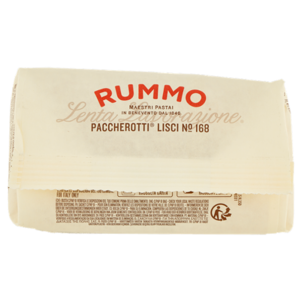 Rummo Le Leggendarie Paccherotti Lisci N° 168 500 g