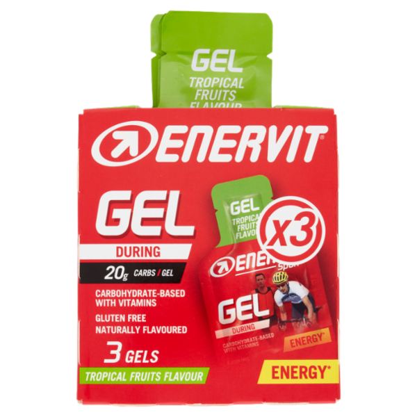 Enervit Gel Tropical Fruits Flavour 3 x 25 ml