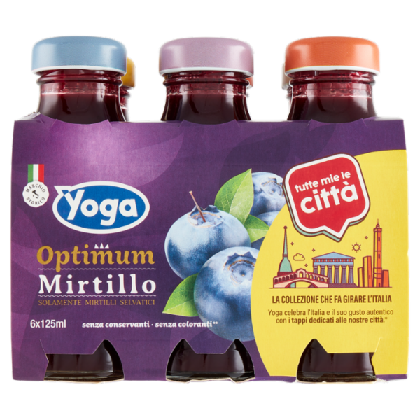 Yoga Optimum Mirtillo 6 x 125 ml