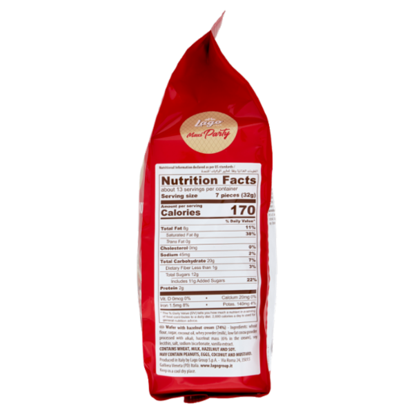 Lago Maxi Party Nocciola 400 g