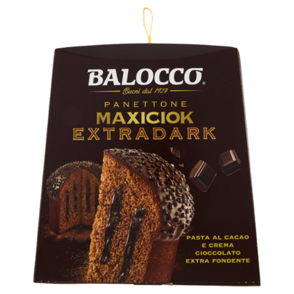 Balocco Panettone Maxiciok Extradark 800 g