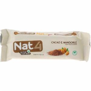 Nat4 Barretta Cacao e Mandorle 40g