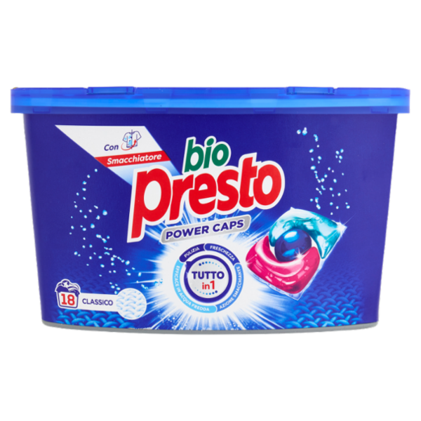 BIO PRESTO Power Caps Classico 18pz (216g)