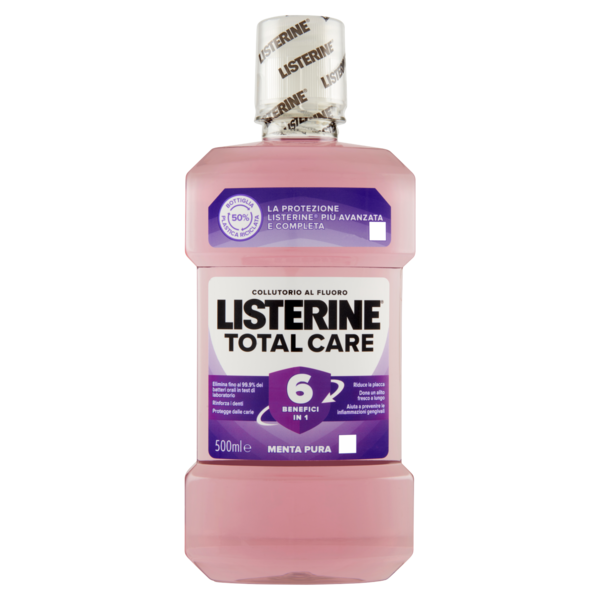 Listerine Total Care Menta Pura 500 ml