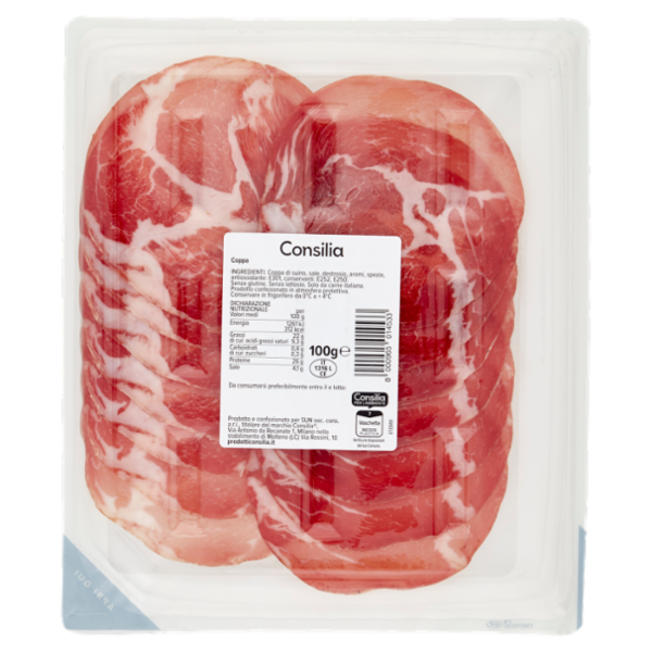 Consilia Coppa a Fette 100 g