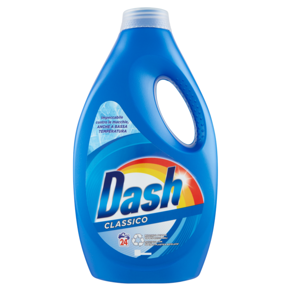 Dash Detersivo Lavatrice Liquido per Bucato Classico 24 Lavaggi