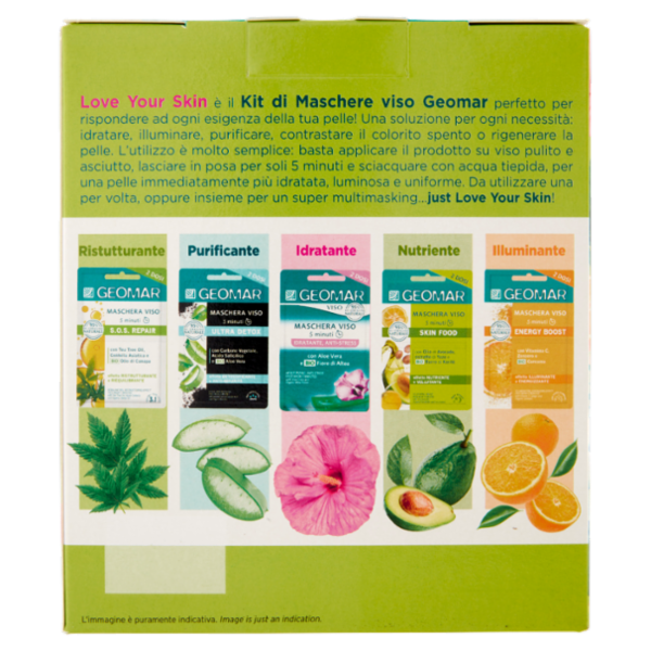 Geomar Mask Collection 10 x 7,5 mL