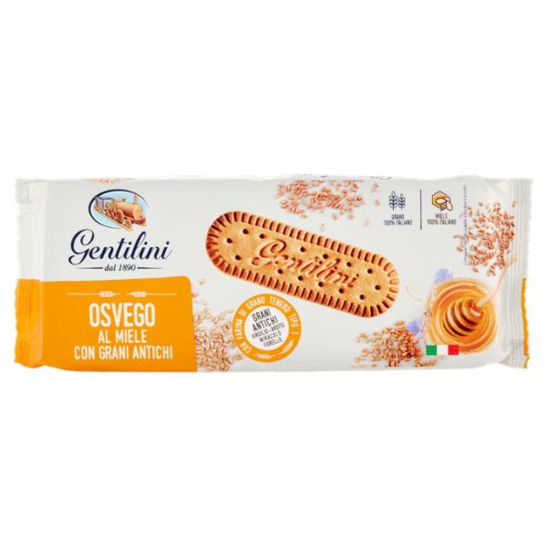 Gentilini Osvego al Miele con Grani Antichi 250 g