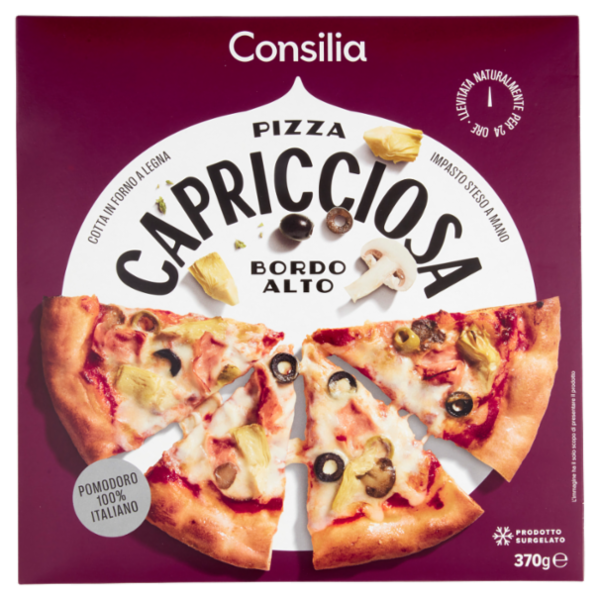 Consilia Pizza Capricciosa Surgelata 370 g