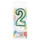 Smart PerLa Festa Candelina Numerale 2 1 pz
