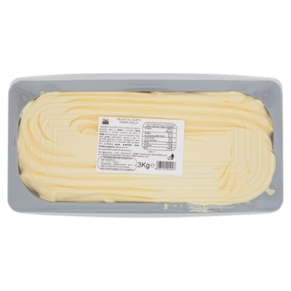 Sù Gelato Crema Gialla 3 kg